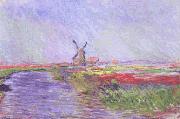 Claude Monet Champ de Tulipes oil painting picture wholesale
